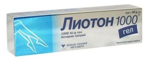 Лиотон 1000 гел 50 г