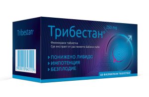 Трибестан 250 мг x 60 таблетки