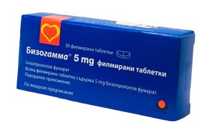 Бизогамма 5 мг x 30 таблетки