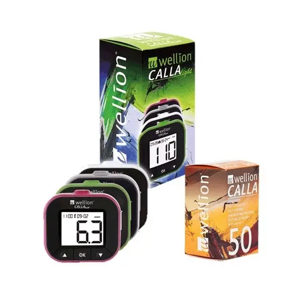 Wellion CALLA Light Апарат за измерване на кръвна захар + 50 броя тест ленти - Image 2