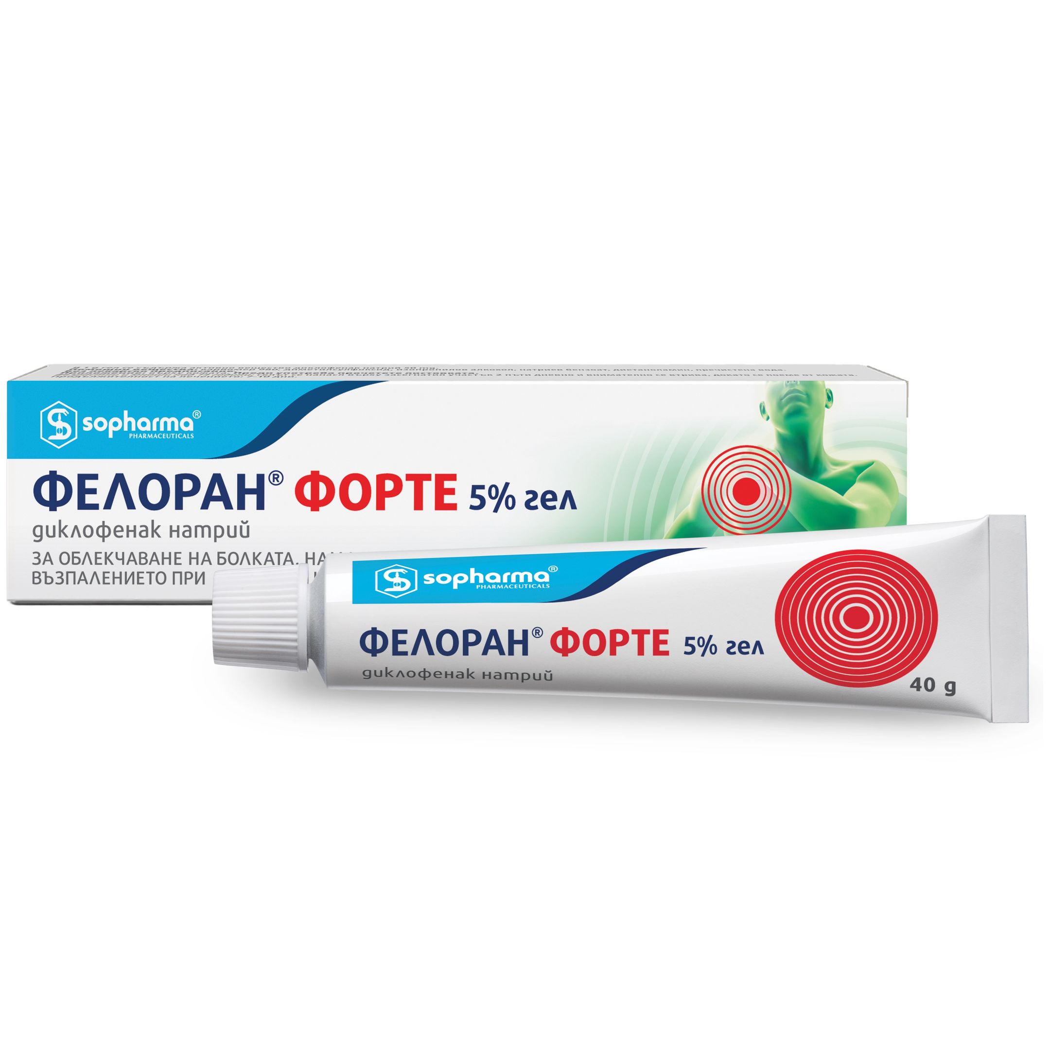 Фелоран Форте гел 5 % 40 г