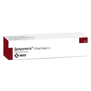 Дипрогента 15 г унгвент
