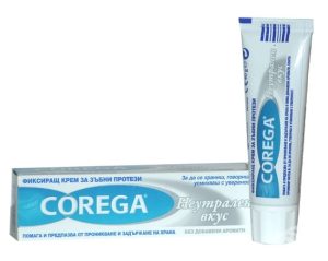 Корега Екстра силен фиксиращ крем с Неутрален вкус 40 г
