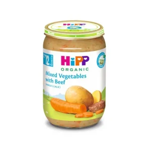 HiPP Пюре Зеленчуци с телешко месо 220 г