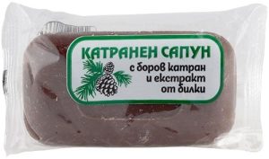 Катранен сапун с билки Милва 60 г