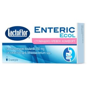 Лактофлор Enteric Ecol х 12 капсули