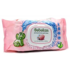 Мокри кърпички Бебелан със Смрадлика и Лайка х 80 броя