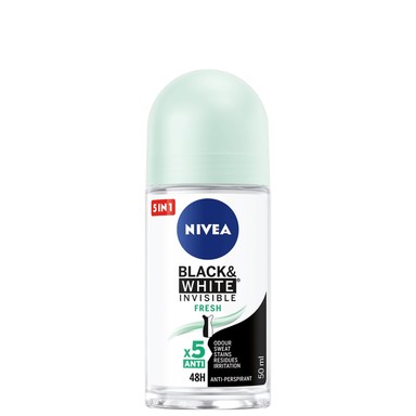 Nivea Black and White Invisible Fresh Дезодорант Рол-он 50 мл