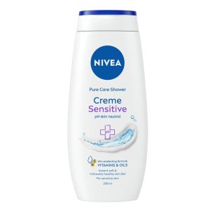 Nivea Creme Sensitive Душ крем за тяло за чувствителна кожа 250 мл